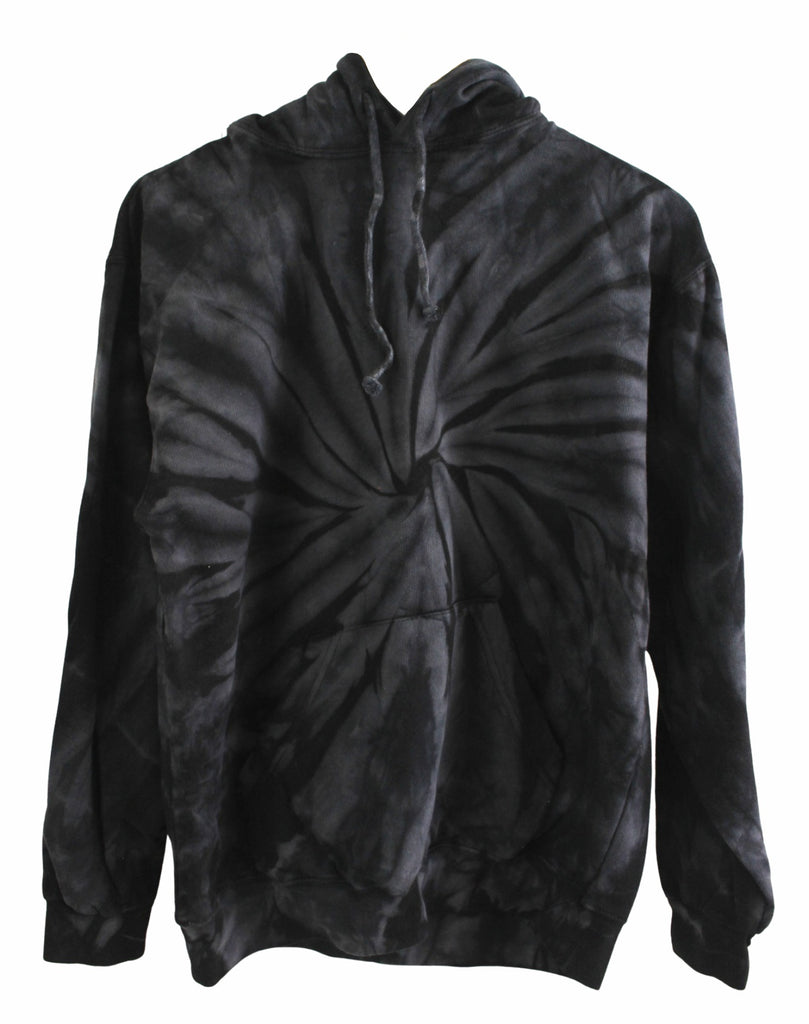hoodie sudaderas tie dye negras