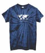 Love Revolution Graphic Tie-Dye Unisex Tee - Color Options Available