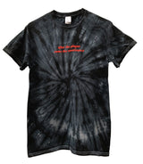 After the Plague Came the Renaissance Black Tie-Dye Unisex Tee