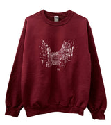 Streets of Paris Graphic Unisex Crewneck Sweatshirt - Color Options Available
