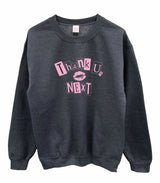 Thank U, Next Graphic Unisex Crewneck Sweatshirt