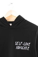 Self-Love Advocate Black Unisex T-Shirt Hoodie