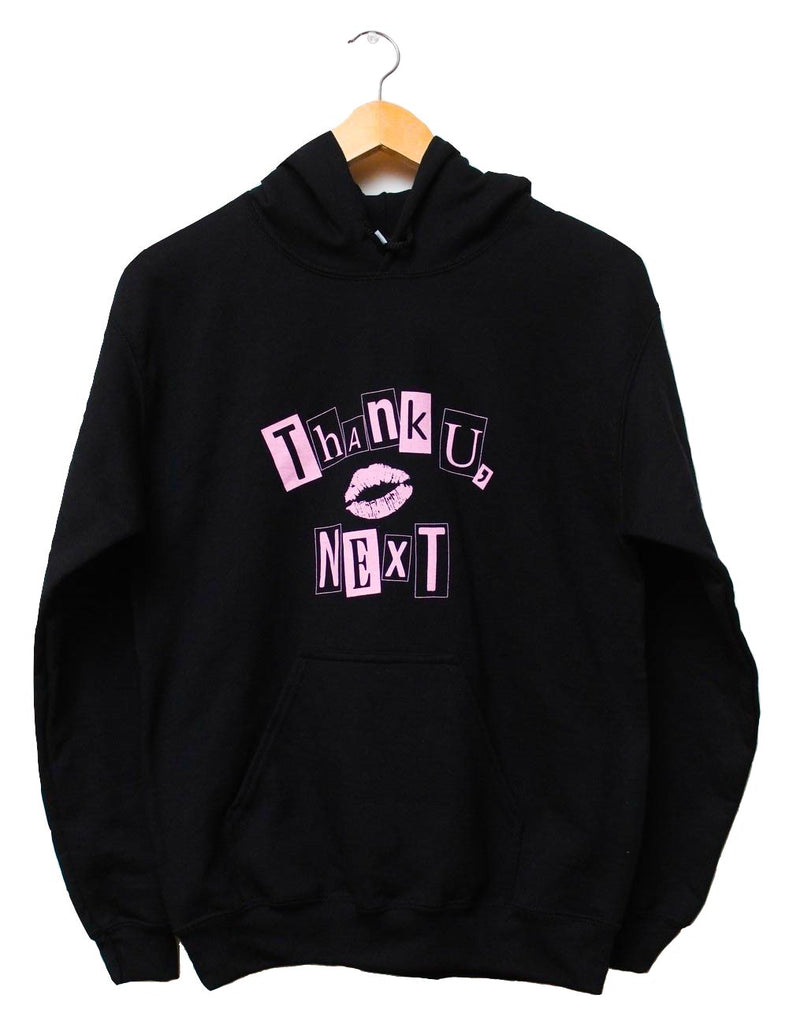 Thank U Next Graphic Black Unisex Hoodie Era of Artists