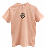 Abstract Tulip Graphic Pigment Dyed Unisex Tee - Color Options Available