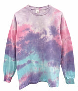 Tie-Dye Long Sleeve Unisex Tee, Hand Dyed