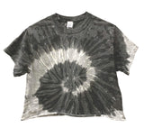 Tie-Dye Short Sleeve Unisex Cropped Tee
