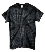 Tie-Dye Short Sleeve Unisex Tee, Hand Dyed Single Color