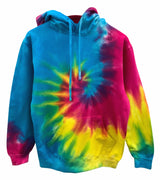 Classic Rainbow Tie-Dye Unisex Hoodie