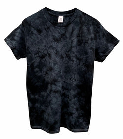 Crystal Black Tie-Dye Unisex Tee