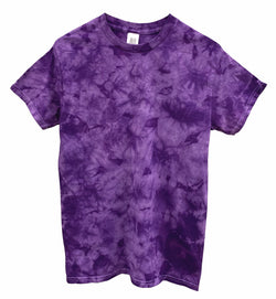 Crystal Purple Tie-Dye Unisex Tee