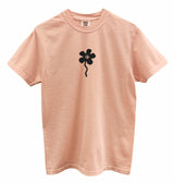 Forget-Me-Not Flower Graphic Pigment Dyed Unisex Tee - Color Options Available