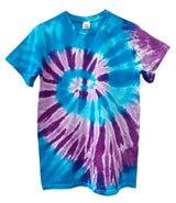 Tie-Dye Short Sleeve Unisex Tee, Hand Dyed