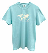 Love Revolution Graphic Garment-Dyed Relaxed Fit Unisex Tee - Color Options Available