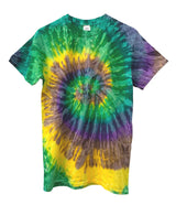 Tie-Dye Short Sleeve Unisex Tee, Hand Dyed