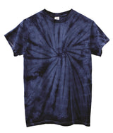 Tie-Dye Short Sleeve Unisex Tee, Hand Dyed Single Color