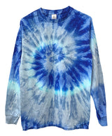 Tie-Dye Long Sleeve Unisex Tee, Hand Dyed