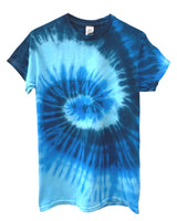 Tie-Dye Short Sleeve Unisex Tee, Hand Dyed