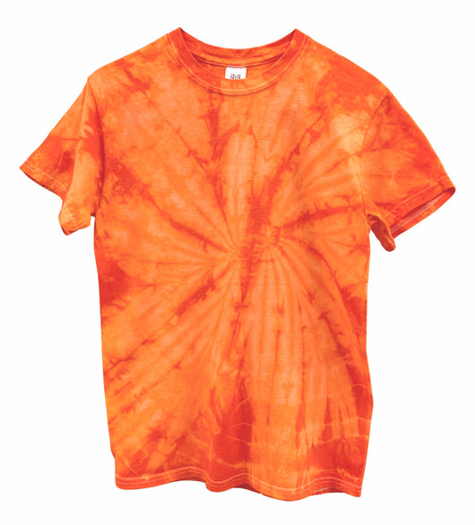 Orange Tie-Dye Unisex Tee