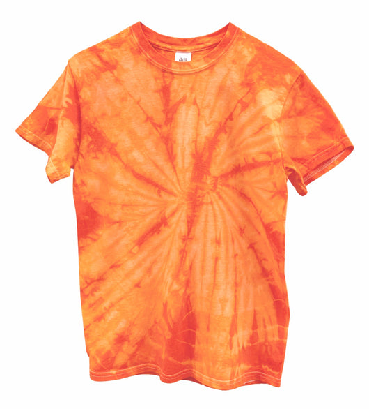 Orange Tie-Dye Unisex Tee