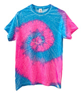 Tie-Dye Short Sleeve Unisex Tee, Hand Dyed