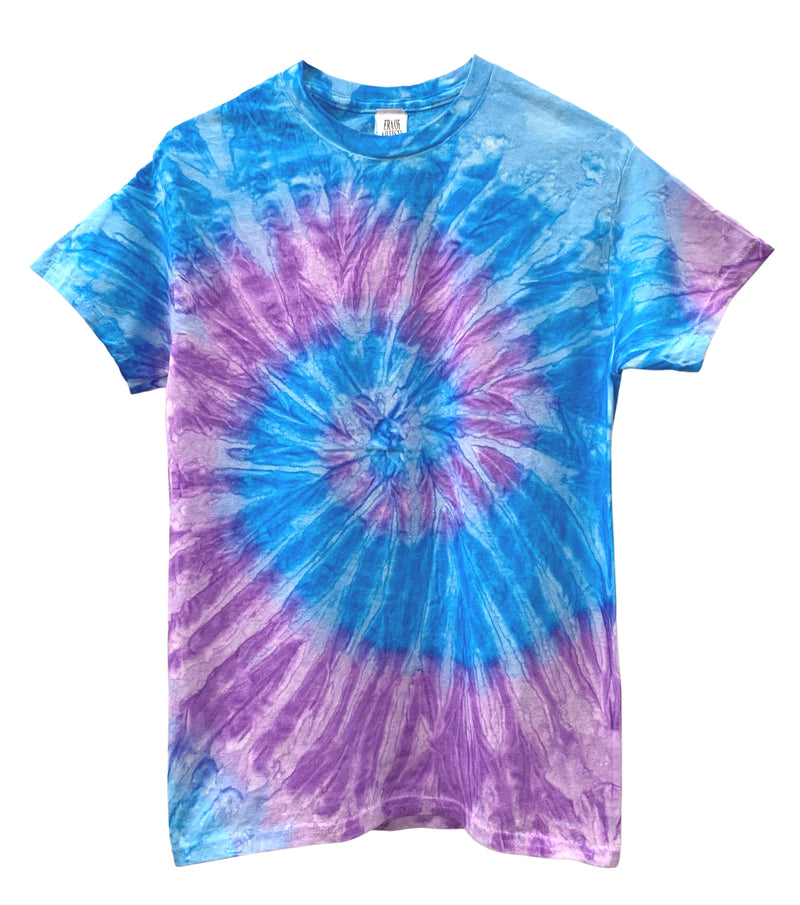 Purple and Blue Tie-Dye Unisex Tee – Era of Artists
