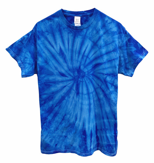 Royal Blue Tie-Dye Unisex Tee