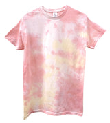 Pastel Tie-Dye Short Sleeve Unisex Tee, Hand Dyed