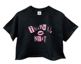 Thank U, Next Graphic Unisex Cropped Tee - Color Options Available