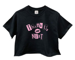 Thank U, Next Graphic Unisex Cropped Tee - Color Options Available