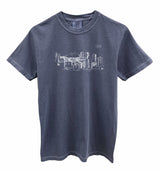 Tokyo Graphic Unisex Pigment Dyed Tee - Color Options Available