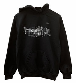 Tokyo Graphic Unisex Hoodie - Color Options Available