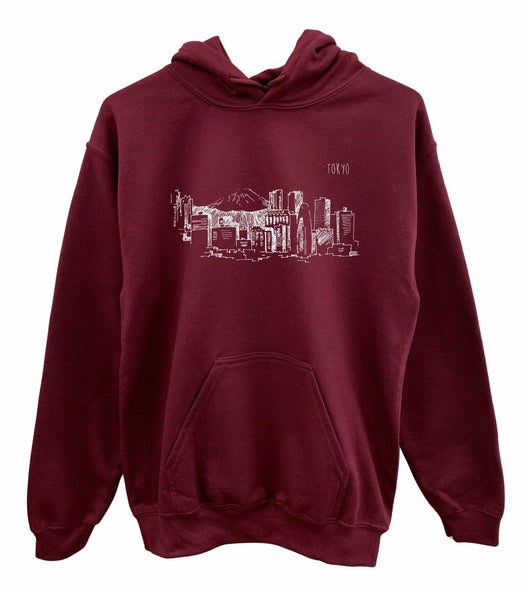 Tokyo Graphic Unisex Hoodie - Color Options Available