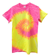 Tie-Dye Short Sleeve Unisex Tee, Hand Dyed
