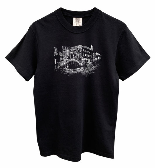 Venice Graphic Unisex Pigment Dyed Tee - Color Options Available
