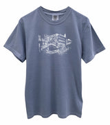Venice Graphic Unisex Pigment Dyed Tee - Color Options Available