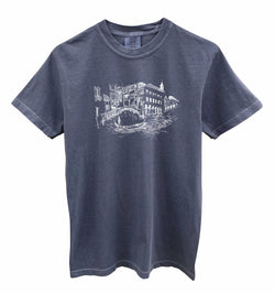 Venice Graphic Unisex Pigment Dyed Tee - Color Options Available