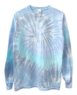 Tie-Dye Long Sleeve Unisex Tee, Hand Dyed