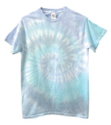 Pastel Tie-Dye Short Sleeve Unisex Tee, Hand Dyed