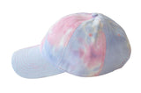 Rose Quartz Pastel Tie Dye Baseball Cap